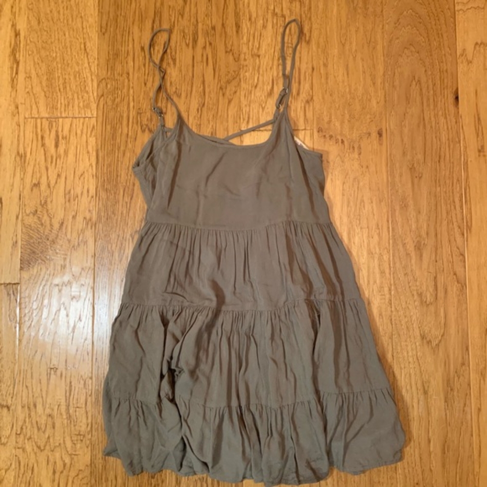 army green dress